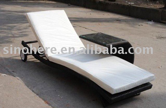 Plein air lit salon avec Table d'appoint AK3078