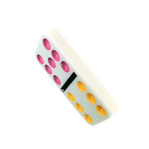 YUANHE-dominó doble de 9 colores, caja de hojalata, dominó de colores personalizado - Product Image 3