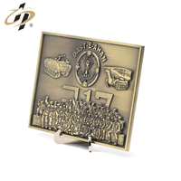 Moulage sous pression bronze antique 3D personnalisé Pakistan métal plaques 3D