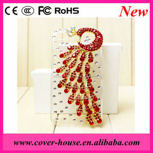 strass pavone bling caso telefono <span class=keywords><strong>per</strong></span> <span class=keywords><strong>iPhone</strong></span> 5 <span class=keywords><strong>5s</strong></span> - Product Image 1