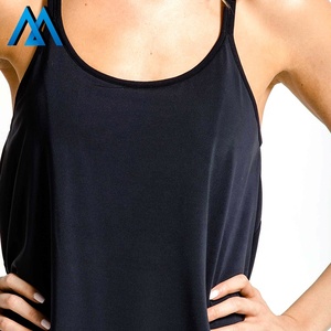 Womens Workout Logo Phòng Tập Thể Dục Vest Spandex Singlet Phụ Nữ Cộng Với Kích Thước Nữ Tùy Chỉnh Trung Quốc Xxx Người Phụ Nữ Béo Singlets Spaghetti Dây Đeo Tank Top - Product Image 6