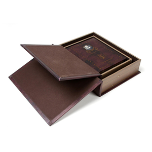 Custom Decorative Luxury Leather <strong>Book</strong> <strong>Box</strong> - Product Image 4