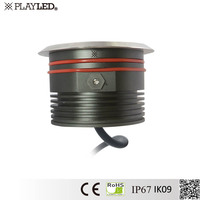 Spot lumineux led imperméable avec technologie cob, encastrable dans le sol, imperméable conforme à la norme IP67, idéal pour une entrée ou un plancher, 6w