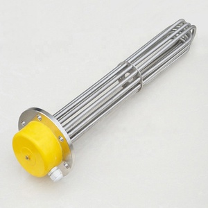 110V 1kw 2kw 3kw 5kw 6kw 9kw 12kw Industrial Electric Screw Plug Flange Immersion <strong>Tubular</strong> <strong>Heater</strong> element <strong>with</strong> <strong>Thermostat</strong> - Product Image 3