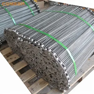Stainless Steel Balance Spiral Freezer Wire Mesh Conveyor Belt