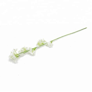 38cm 2 ramas tela de seda Gypsophila Babys aliento flor blanca boda Artificial para Decoración - Product Image 6