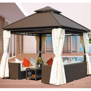 garden patio gazebos for resort and hotel leisure equipment outdoor pavilion set