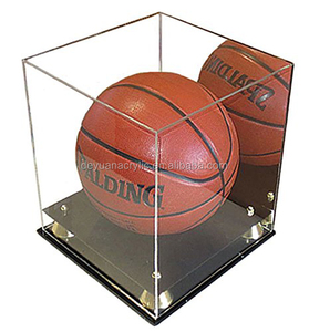 Boîte en acrylique transparente pour casque, baseball, rugby, basketball, cubes d'affichage en acrylique avec couvercle - Product Image 2