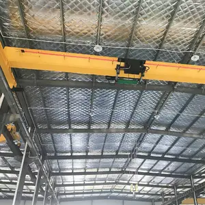 new design Warehouse electric single beam travelling overhead crane 10 ton price