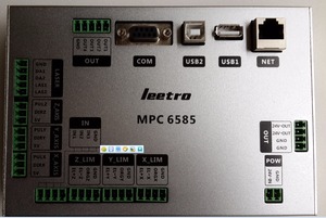 Geen behoefte dongle Leetro mpc6585 Co2 laser controller - Product Image 3