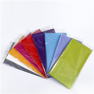 Bán Hot Nhựa Dùng Một Lần LDPE/CPE Đảng Phục Vụ Sự Kiện Bộ Đồ Ăn Màu Table Cover - Product Image 1