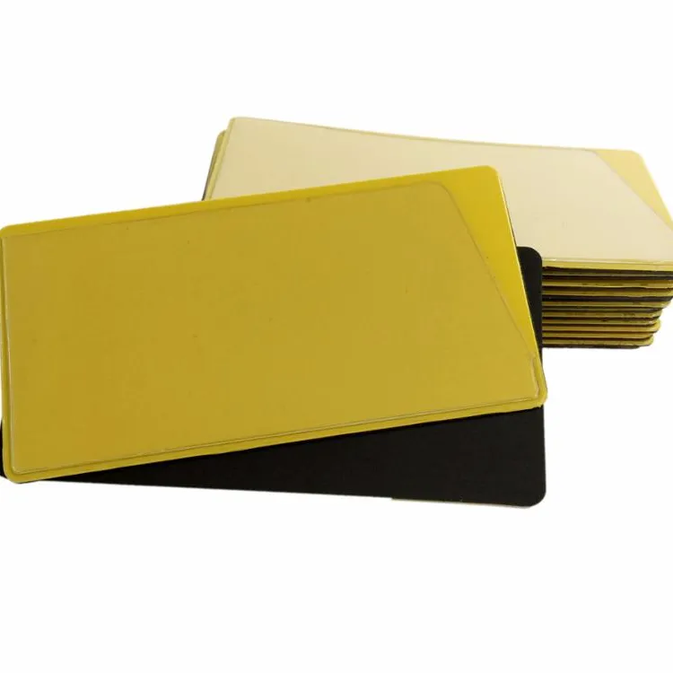 Porte-étiquettes magnétique jaune portable et réutilisable, pour entrepôt, gestion, visuel