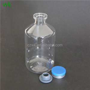250ml पालतू वैक्सीन/पशु चिकित्सा दवा की बोतल के साथ रबर के लिए तरल - Product Image 1
