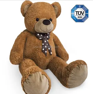 TUV प्रमाणपत्र भालू आलीशान खिलौना/पशु आलीशान stuffer टेडी बियर खिलौने नि: शुल्क नमूने 60/80/120/140/160/180/200 cm