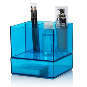 Acrylique Titulaire <span class=keywords><strong>de</strong></span> <span class=keywords><strong>Rouge</strong></span> À Lèvres Organisateur Lucite Maquillage Cube <span class=keywords><strong>De</strong></span> Rangement Contenant - Product Image 3