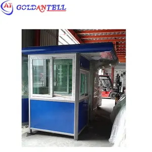 Strong load-bearing Economic application affordable Factory Guard House with rainproof eaves