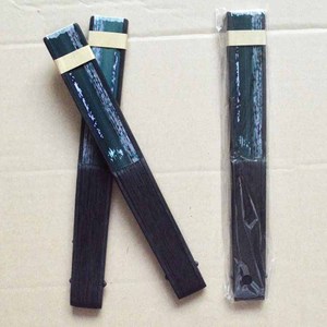 Abanico Plegable Japonés <span class=keywords><strong>Sensu</strong></span>, Varillas Negras, Seda - Product Image 4