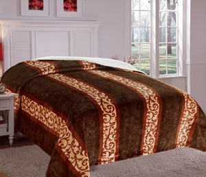 Tùy Chỉnh Sang Trọng Mô Hình Sọc In Và <span class=keywords><strong>3D</strong></span> Dập Nổi Polyester <span class=keywords><strong>Flannel</strong></span> Ném Chăn Cho Nhà Sử Dụng - Product Image 6