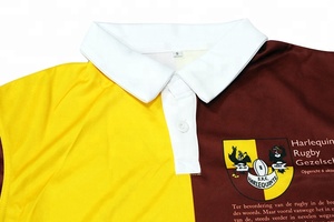 Uniformes de <span class=keywords><strong>rugby</strong></span> personnalisés par sublimation de haute qualité Kits de <span class=keywords><strong>rugby</strong></span> OEM pour hommes Chemises de <span class=keywords><strong>rugby</strong></span> Jersey - Product Image 4