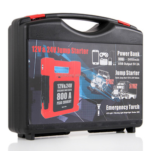 Xe Nhảy Khởi Động 24000MAh 24 Volt 800A Đỉnh Ampe Xe Tải Pin Nhảy Khởi Động Gói - Product Image 6