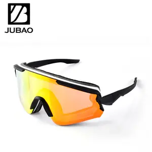 Gafas de sol de ciclismo y esquí, lentes dobles individuales, 3 capas de espuma