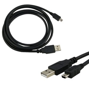 Mini chargeur USB 5 broches 1M pour manette de jeu, cordon de Charge pour manette de jeu sans <span class=keywords><strong>fil</strong></span> <span class=keywords><strong>PlayStation</strong></span> <span class=keywords><strong>3</strong></span> PS3 - Product Image 1