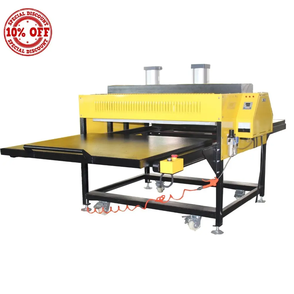 100" heat press Pneumatic Big Size Socks Scarves Printing Machine FZLC-B4 100cm x 120cm(39"x47")