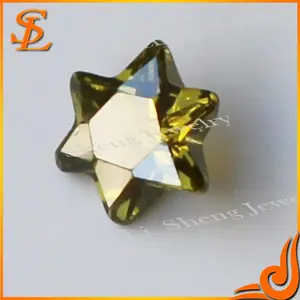 компании wuzhou оптовая маслины форме звезды свободные созданная лаборатория cz камень драгоценный камень шарик