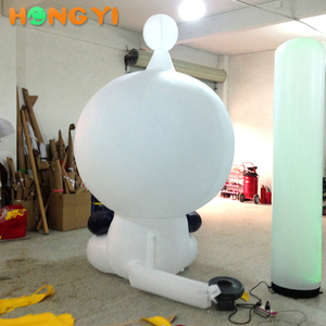 Vente chaude géant Mignon Personnage de Dessin Animé Gonflable gonflable <span class=keywords><strong>robot</strong></span> modèle pour la publicité - Product Image 4