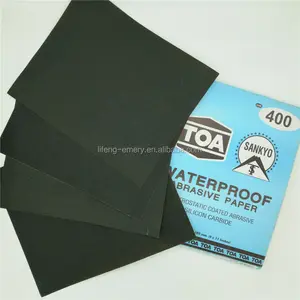 Thailand TOA abrasive paper silicon carbide waterproof sandpaper from Chinese factory