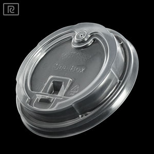 ถ้วยพลาสติก K-CL90-P 90มม. พร้อมฝาปิดสำหรับเครื่องดื่มร้อนและกาแฟ - Product Image 3