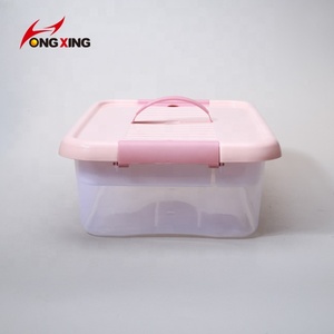 Contenedor de Almacenamiento de Plástico con Compartimento Interior, <span class=keywords><strong>Caja</strong></span> de Almacenamiento de Ropa Debajo de la Cama para Dormitorio, Organizador de Ropa Interior, <span class=keywords><strong>18</strong></span> <span class=keywords><strong>Litros</strong></span> - Product Image 3