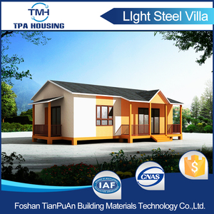 OEM/ODM sheet metal wood prefabricated houses and villas - Product Image 1