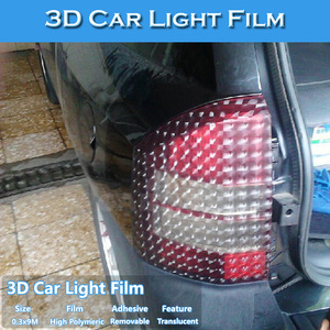 CARLIKE Precio <span class=keywords><strong>Al</strong></span> Por Mayor de La Manera 3D <span class=keywords><strong>Faro</strong></span> Light Car Wrapping Film de PVC - Product Image 2
