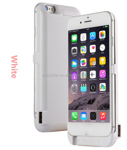 Pour <span class=keywords><strong>iPhone</strong></span> 6 <span class=keywords><strong>S</strong></span> Ultra Mince Banque de Puissance <span class=keywords><strong>Batterie</strong></span> Chargeur Rechargeable Retour Cas - Product Image 4