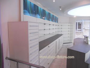 Wooden Pharmacy Shop Counter Design, Pharmacy Shop Counter Design and Display Cabinet for Sale - Product Image 2