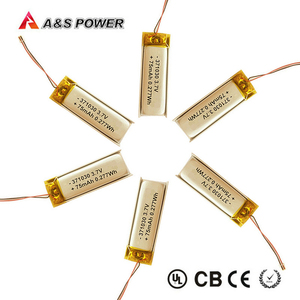IEC62133/CE/ROHS 502030 batería de litio recargable de li polímero de la batería 502030 de 3,7 V 240 mAh batería lipo - Product Image 6