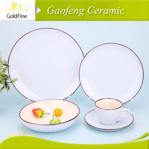 assiettes <span class=keywords><strong>de</strong></span> présentation d'<span class=keywords><strong>or</strong></span> - Product Image 1