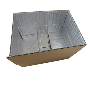 Crème glacée froide boîte composite refroidisseur boîte d'emballage alimentaire en carton pour aliments froids isolé livraison carton - Product Image 4
