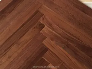 Noce A Spina di Pesce In Legno Chevron Parquet Impermeabile Pavimenti In Legno Ingegnerizzato