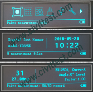 Electronic Concrete Digitalリバウンドハンマーテスター - Product Image 2