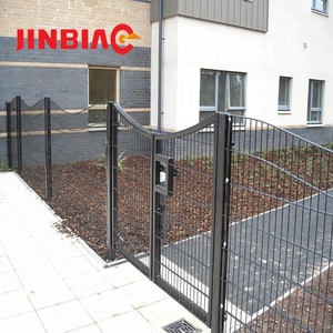 Valla Metálica Pequeña para Jardín, Patio o Entrada, de Acero, con Rejilla y Puertas, Ecológica, Resistente a Roedores, con Recubrimiento en Polvo, ISO9001 - Product Image 3