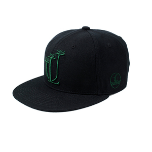 Tùy Chỉnh Thiết Kế Đen Phẳng Brim 6 Bảng Điều Chỉnh <span class=keywords><strong>Snapback</strong></span> Cap Và <span class=keywords><strong>Hat</strong></span> - Product Image 2