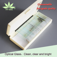 Direct Factory 42pcs for Medical School Parasitology Prepared Microscope Slides Set