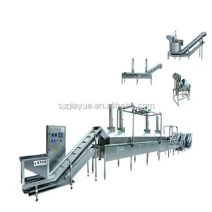 Puff puff Snacks Continuous Frying Machine