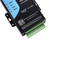 Receptor de datos gsm atm pos carril din rs232 a 4g 3g gprs módem soporte tcp modbus rtu para ATM, monitoreo de flujo de agua