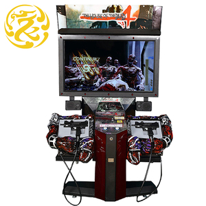 Venta caliente la casa de los muertos 4 cubierta de atracciones operado máquina de video <span class=keywords><strong>juego</strong></span> de disparos - Product Image 2