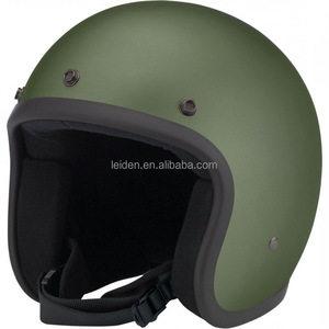 Motocicleta de la cara abierta del casco DOT CE aprobado casco yema 921 alemán campana estilo casco vintage - Product Image 1