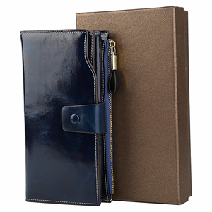 <span class=keywords><strong>Portafoglio</strong></span> da Polso in <span class=keywords><strong>Vera</strong></span> <span class=keywords><strong>Pelle</strong></span> con Cerniera e Protezione RFID per Donne - Product Image 2
