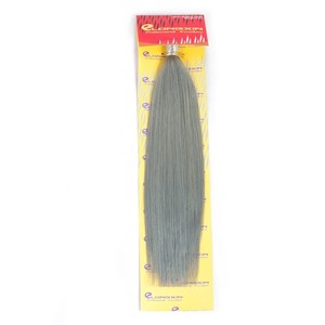 Venta al por Mayor ruso eslavo doble pelo virginal dibujado a granel sin procesar Gery pelo humano para el trenzado - Product Image 5